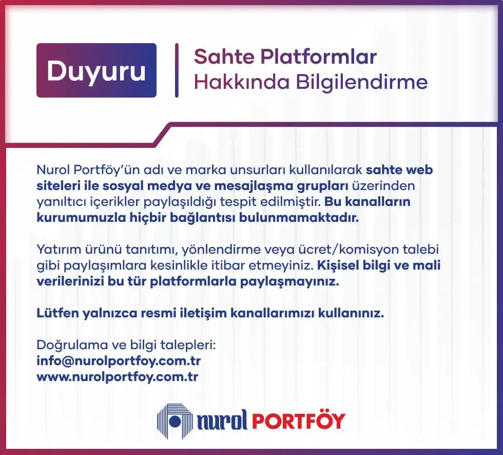 Banner - Sahte Platformlar Hakkında Bilgilendirme